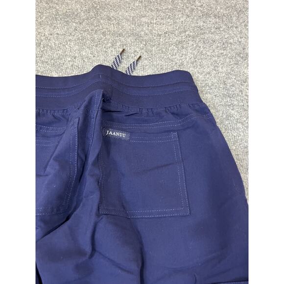 Jaanuu Multi Pockets Scrub Joggers 2XS Petite Cargo High Rise Stretch Nurse - Picture 6 of 13